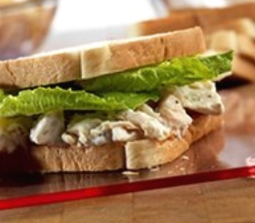 Caesar Chicken Salad Sandwiches
