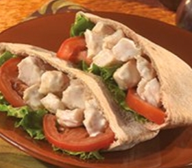 Easy Chicken Pita Sandwiches