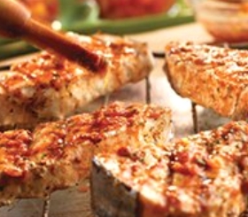 Grilled Swordfish Steaks with Citrus Salsa