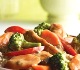 Creamy Chicken Stir-Fry