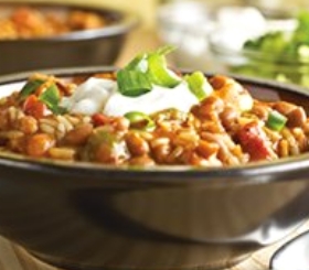 One Pot Chicken Chili & Rice