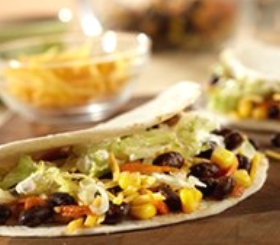 Black Bean and Vegetable Tacos
