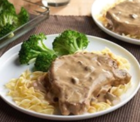 Cream of Mushroom Pork Chops