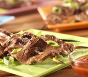 Spicy Beef Skewers