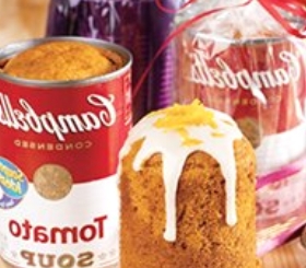 Spiced Tomato Soup Cancakes