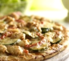 Pan Roasted Chicken & Vegetable Pizza