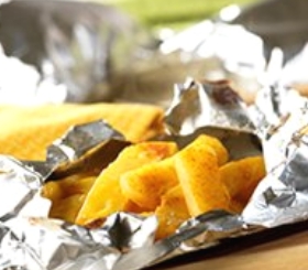 Cheddary Pouch Potatoes