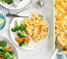 3-Cheese Pasta Bake