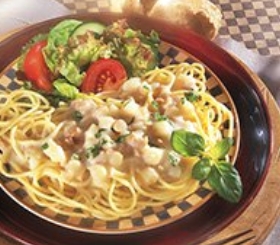 Chunky Clams & Pasta