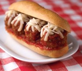 Easy Meatball Parm Hero