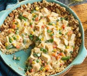 Chicken & Stuffing Pie