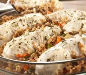 Fish Stuffing Bake