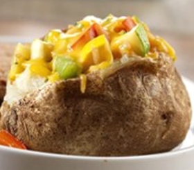 Confetti Vegetable Potato Topper