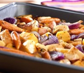 Oven-Roasted Root Vegetables
