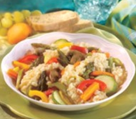 Roasted Spring Vegetable Risotto