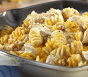 Tuna & Pasta Cheddar Melt