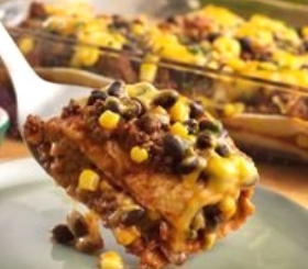 Cheesy Enchilada Torte