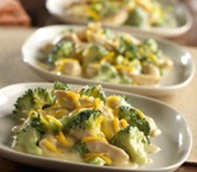 2-Step Skillet Chicken Broccoli Divan