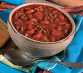 Slow Cooker Hearty Beef & Bean Chili