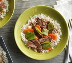 Beef & Vegetable Teriyaki