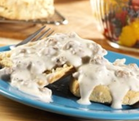 Biscuits and Sausage Gravy
