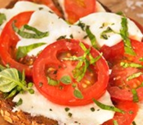 Range-Top Margherita-Style Pizza