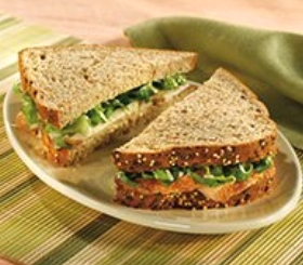 Chicken Sandwiches with Caesar Dressing & Parmesan