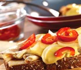 Lighter Chicken Cheesesteaks