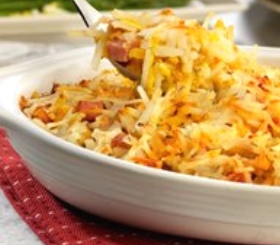 Cheddar Ham & Potatoes Verde