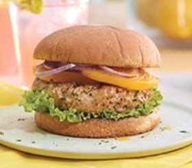 Zesty Turkey Burgers