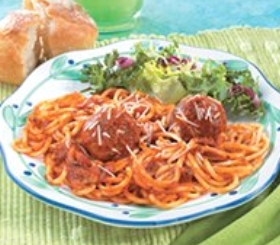 Crowd-Pleasing Meatball & Spaghetti Bake