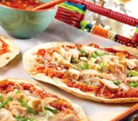 Chicken Picante Pizzas