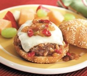 Cheeseburgers Mexican-Style