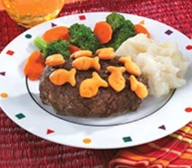 Mini Goldfish Meatloaves