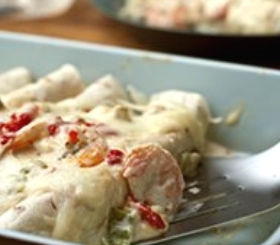 Shrimp Enchiladas
