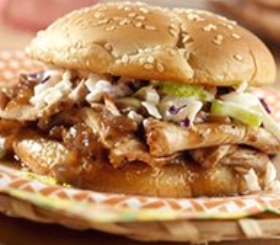 Down-Home Easy Barbecue Pork Rolls
