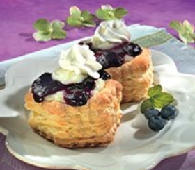 Blueberries Vol-au-Vent