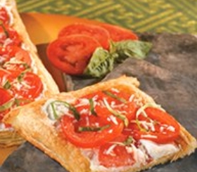 Tomato Herb White Pizza