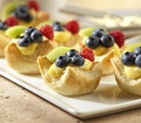 Vanilla Fruit Tarts