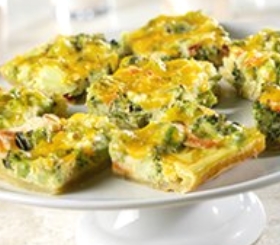 Broccoli Quiche Bites