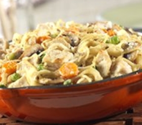 Classic Chicken Tetrazzini