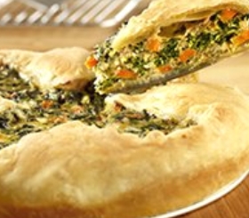 Rustic Spinach Pie