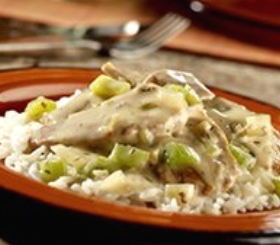Creamy Pork Sauté