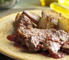 Sliced Steak Pizzaiola