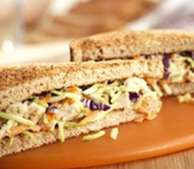Asian Chicken Salad Sandwiches