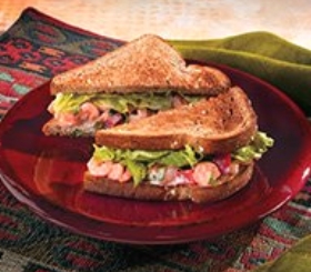 Mexican Shrimp Salad Sandwiches