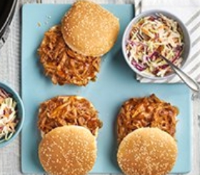 Slow-Cooked Pulled Pork Sandwiches