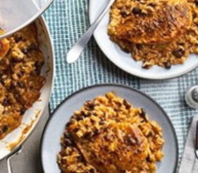 Southwest Chicken & Rice Skillet