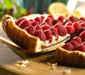Lemon Raspberry Tart