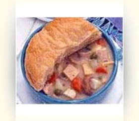 Homestyle Chicken Pot Pie with Ham